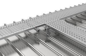 RRACKS Aluminium Solar Walkway : 390 mm x 3900 mm x 40 mm