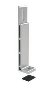 High L-Bracket for Screw ST6.3mm with Rubber