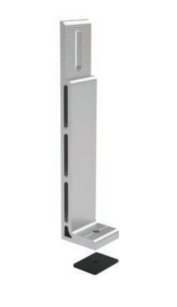 High L-Bracket for Screw ST6.3mm with Rubber